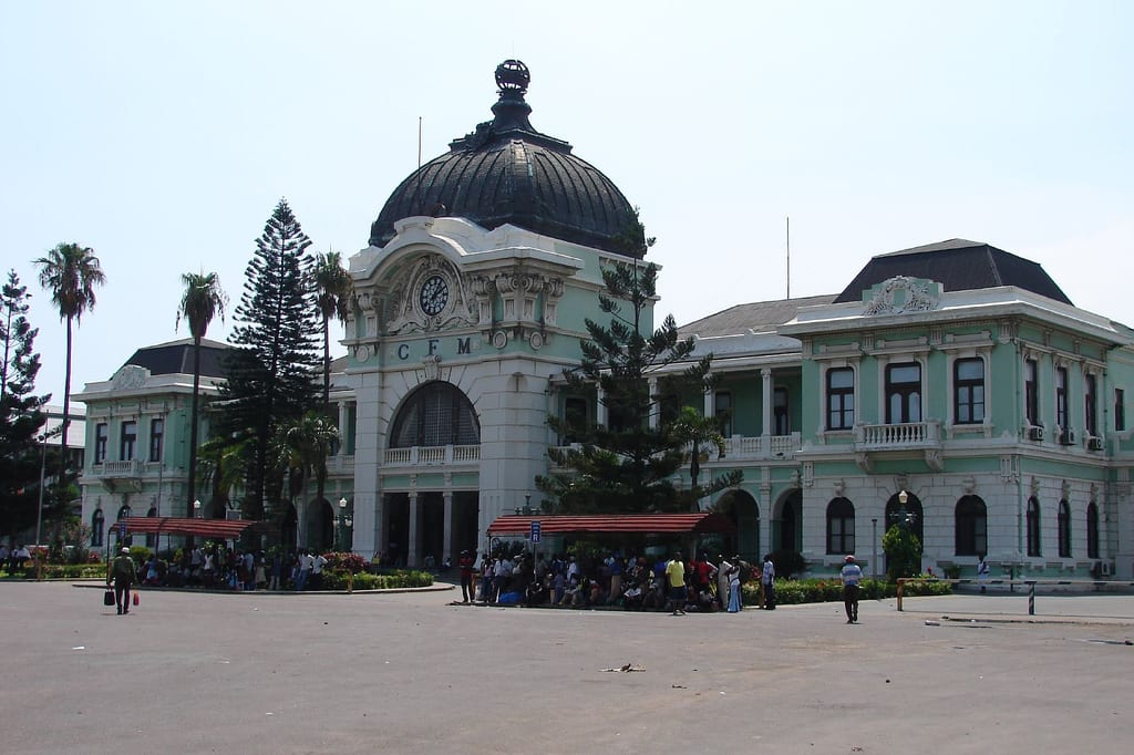 Central railway station in Maputo