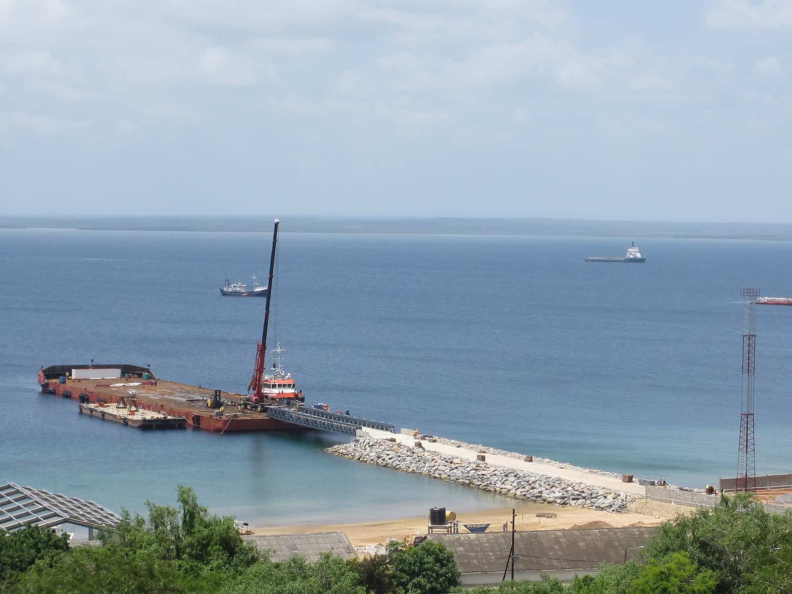 Port development in Pemba