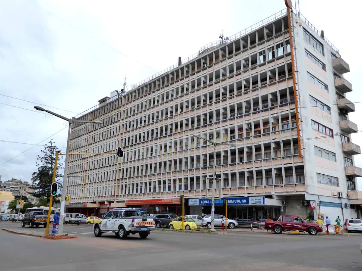 EDM building in Maputo