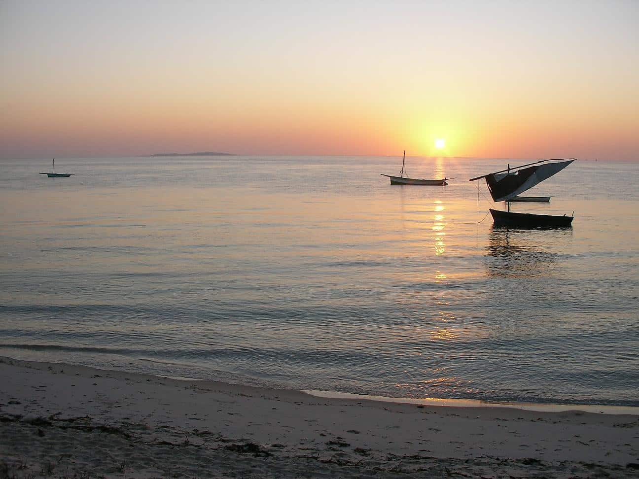 Lagoon and coastal habitat in the Bazaruto archipelago