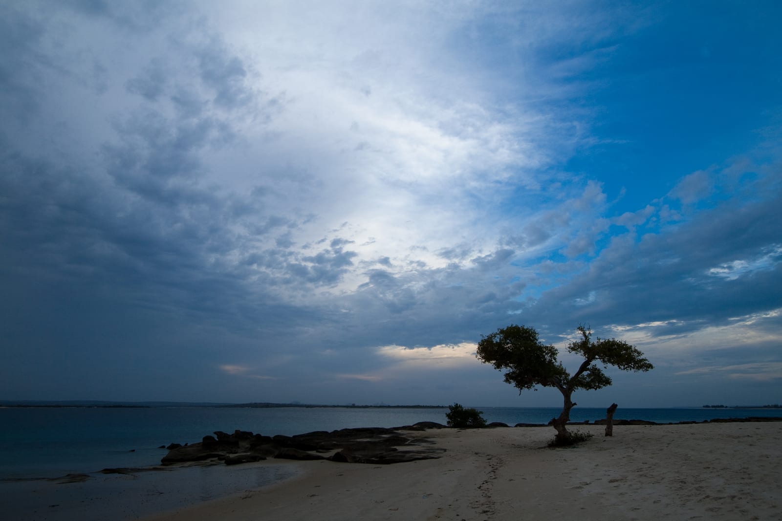Beach and bay at Nacala